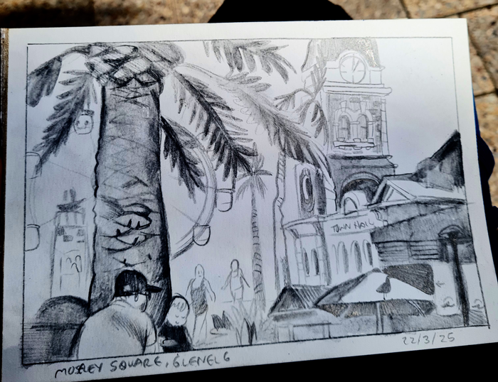 Moseley Square life drawing